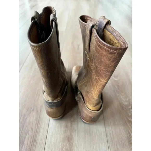 Frye Vintage 12R Harness Motorcycle Riding Boot 77300-3 Boot USA 10M - Picture 7 of 12